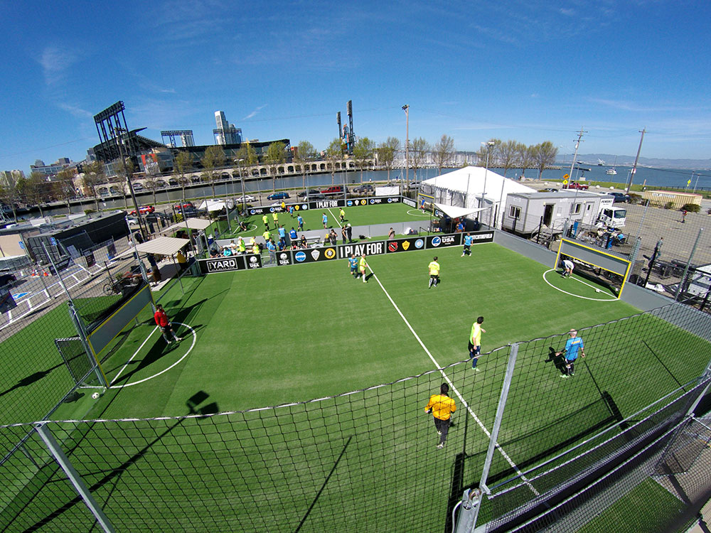Street Soccer USA Park - Great Opening of a new set of Mini