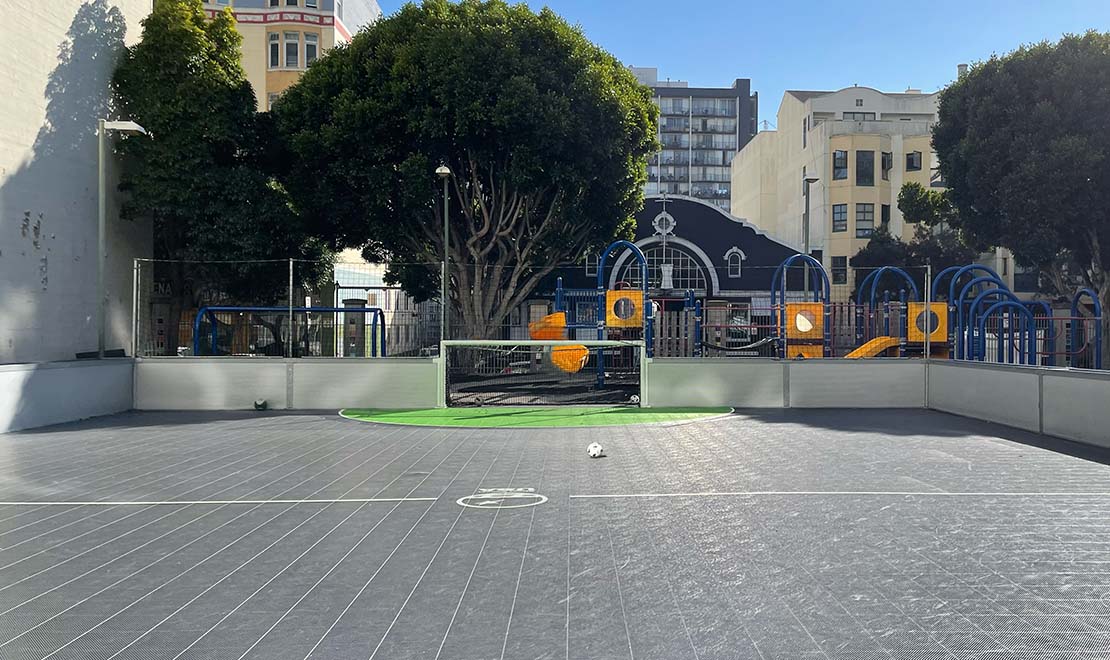Mini-Pitch at San Francisco Tenderloin Recreation Center