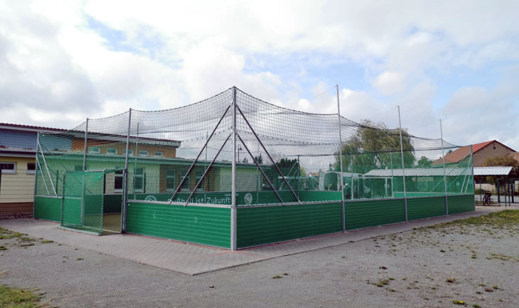 Roofnetting for DFB mini-pitch Flechtingen