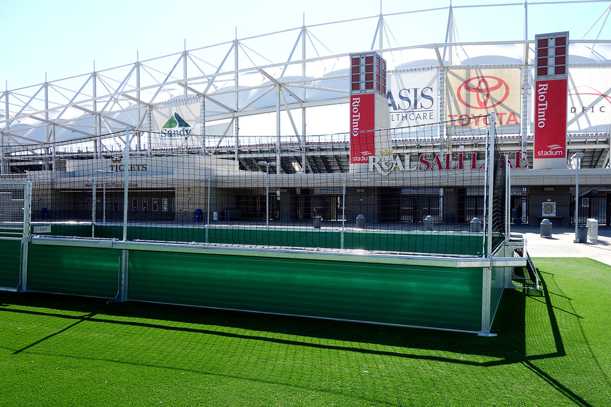 Fan Activation on Soccer Mini-Pitch