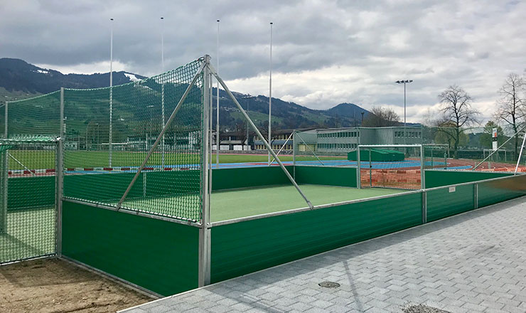 Small Sided Football Pitch in Switzerland