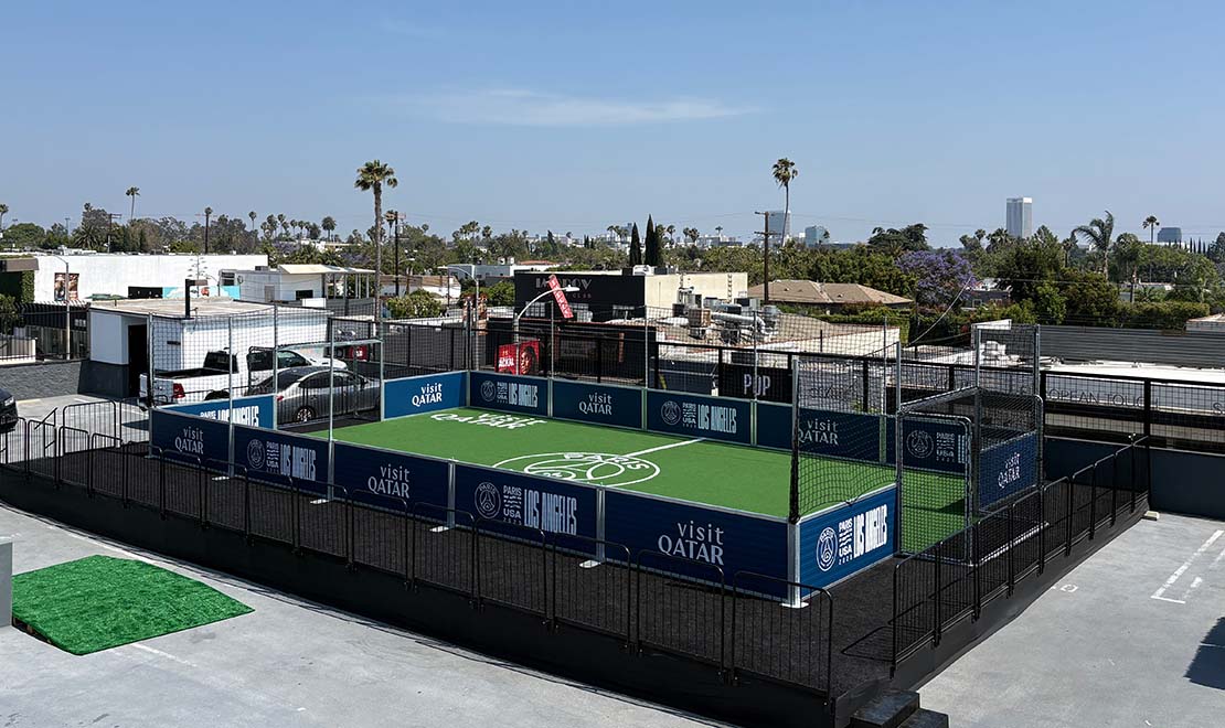 PSG House Rooftop - Paris Saint-Germain FC Event Melrose Ave
