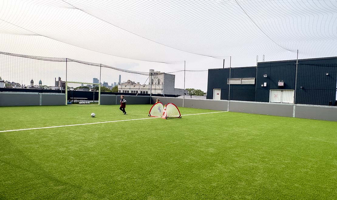 German School Brooklyn - Rooftop Soccer Mini-Pitch